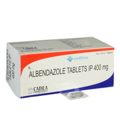 Medilines Pharma - Albendazole 400mg Tablet